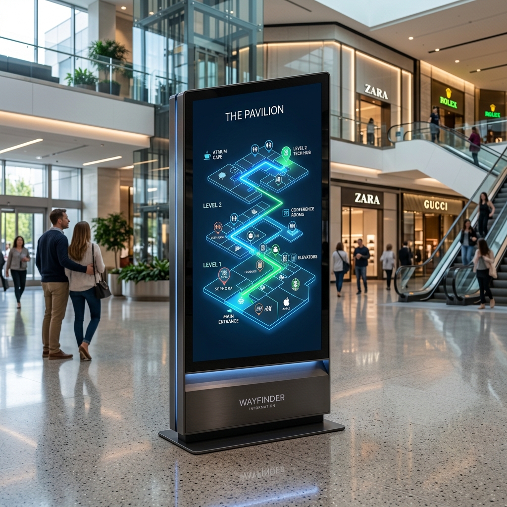 Way Finder Interactive Kiosk